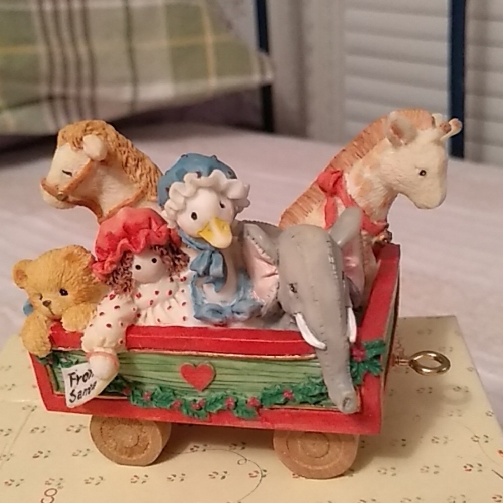 NIB Vintage Cherished Teddies Toy Car Figurine